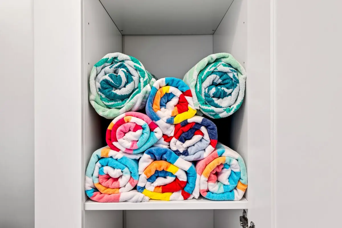 No need to pack your own — we’ve got beach towels rolled and ready for sunny South Florida adventures. Just grab and go!